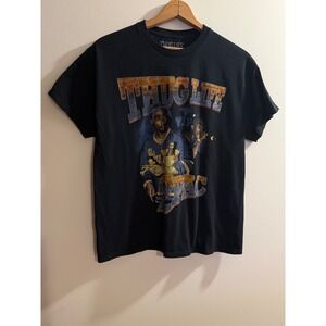 Tupac Thug Life 2Pac Graphic T-Shirt Mens Large Black Hip Hop Rap Tee 2021